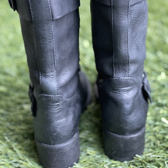 Vera Wang Lavendar jeweled moto boots 5.5M  (35.5 EU) - Picture 8 of 13